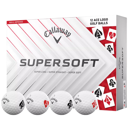 Callaway Golf '25 Supersoft Limited Edition Aces Golf Balls