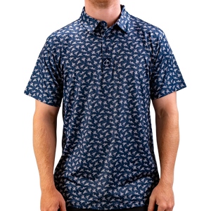Pins & Aces Birds Of Steel Men's Polo