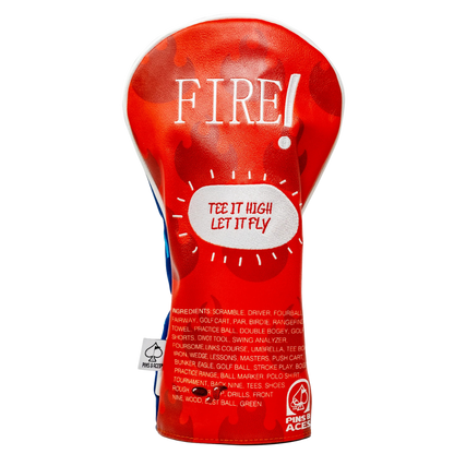 Pins and Aces Fire Sauce Driver Headcovers