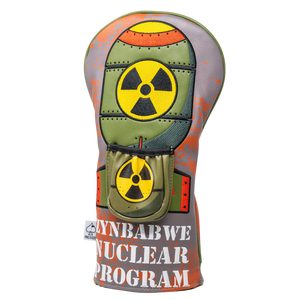 Pins and Aces Zynbabwe Nuclear Program Driver Headcovers
