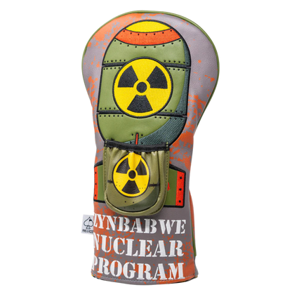 Pins and Aces Zynbabwe Nuclear Program Driver Headcovers