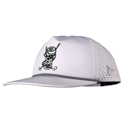 Sunday Swagger Battered Birdie Rope Snapback Men's Hat