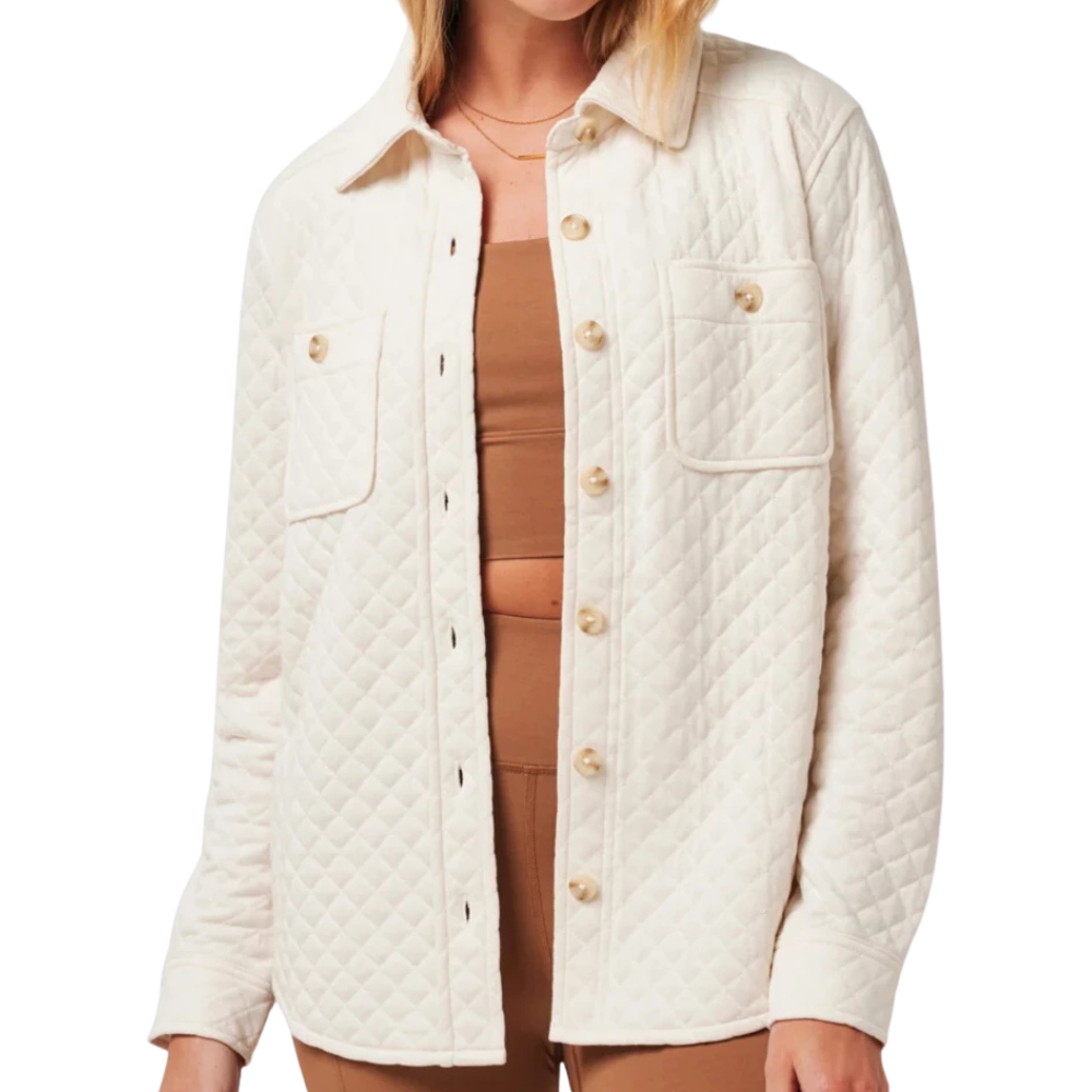 TravisMathew Diamond Quilted Women's Shacket