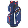 Mizuno 25 BR-D4C Cart Bag - Navy/Red