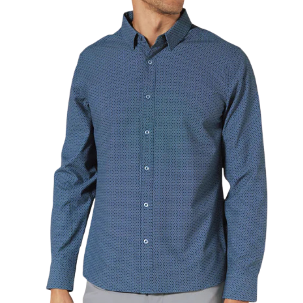 7 Diamonds Renoir Men's Long Sleeve Shirts