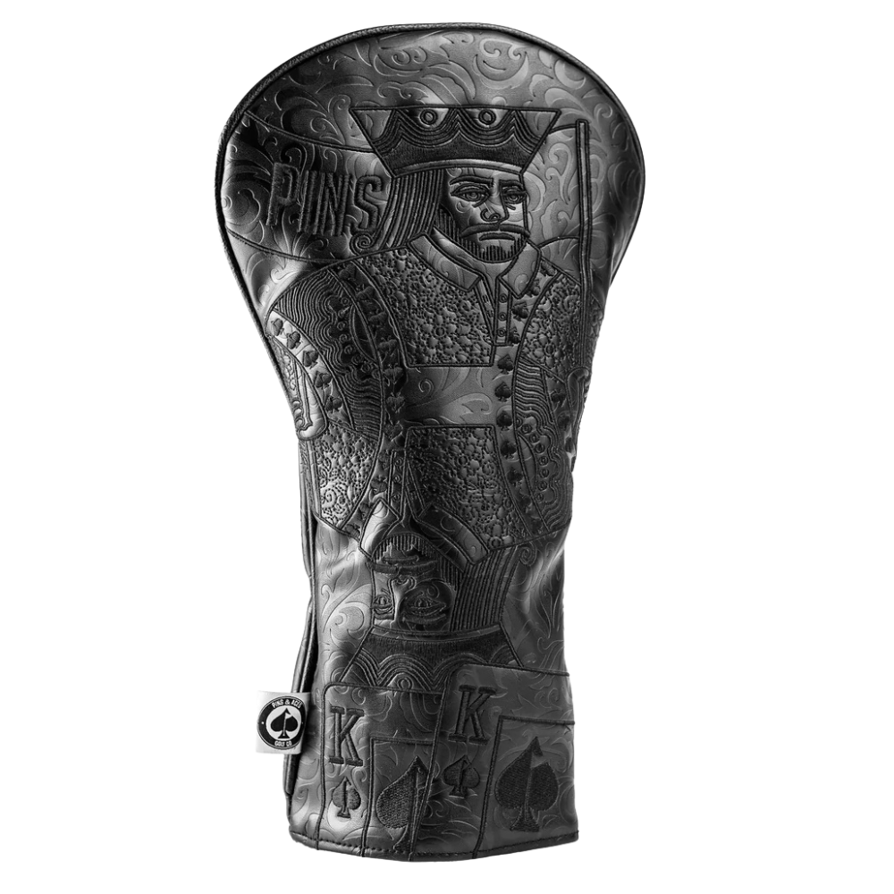 Pins & Aces Blackout King of Spades Headcover