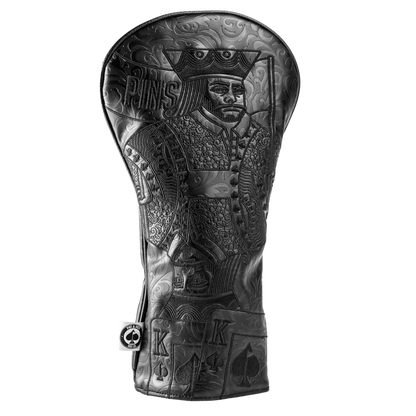 Pins & Aces Blackout King of Spades Headcover