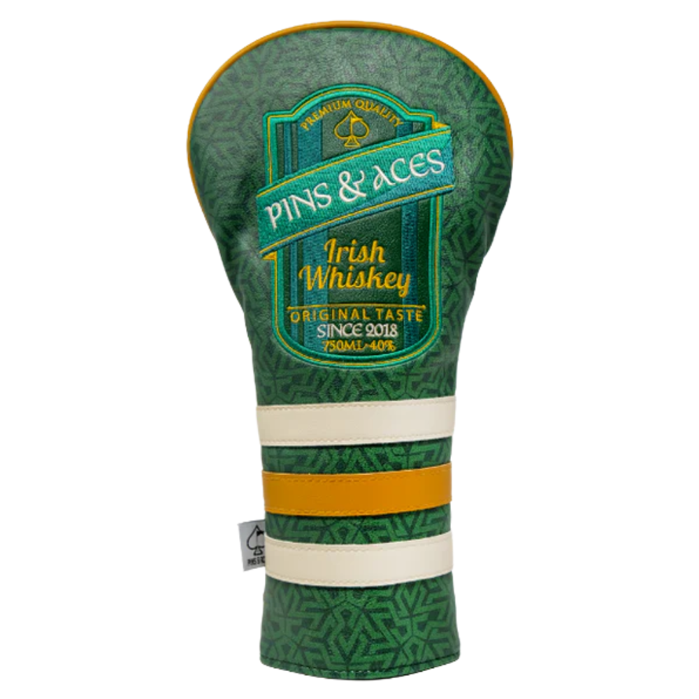 Pins & Aces Irish Whiskey Headcovers