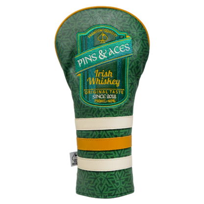 Pins & Aces Irish Whiskey Headcovers