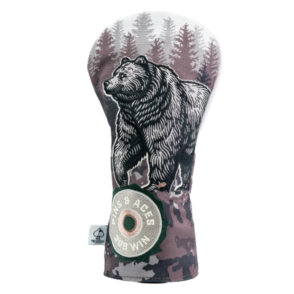 Pins & Aces Open Season Bear Headcover
