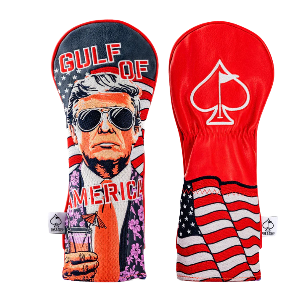 Pins and Aces Trump Gulf of America Headcovers