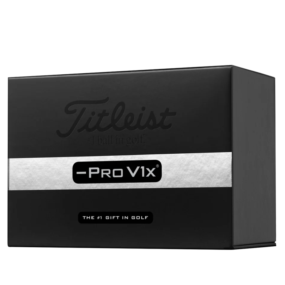 Titleist 2025 Pro V1x Dash Holiday 2-Dozen