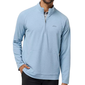 TravisMathew Performance Waffle 1/4 Zip Men's Pullover