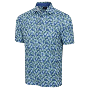 Greg Norman ML75 Stretch Mesh Pina Men's Polo