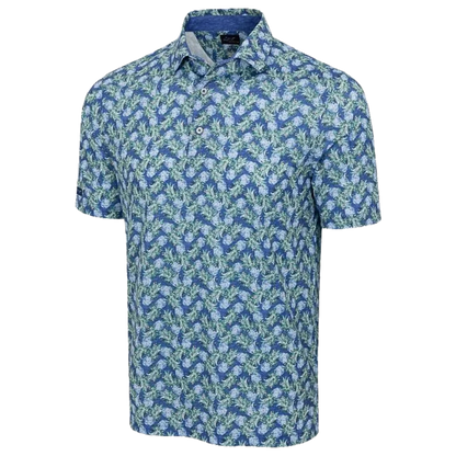 Greg Norman ML75 Stretch Mesh Pina Men's Polo