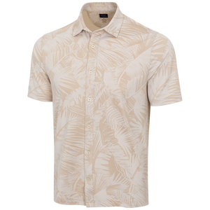 Greg Norman Hamptom Knit Full-Button Men's Polo