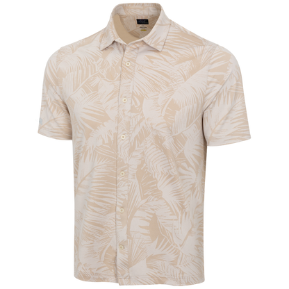 Greg Norman Hamptom Knit Full-Button Men's Polo