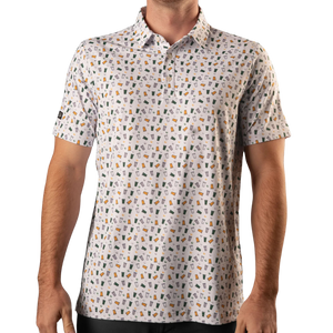 Sunday Swagger Watering Men's Polo