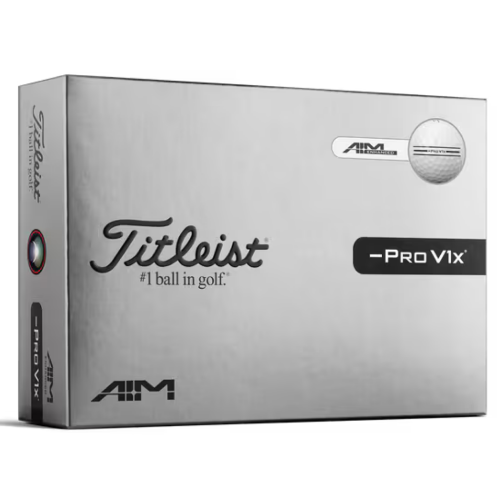 Titleist '26 Pro V1x Dash Enhanced Alignment Golf Ball