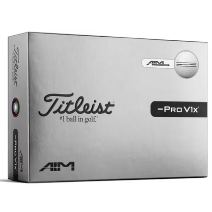 Titleist '26 Pro V1x Dash Enhanced Alignment Golf Ball