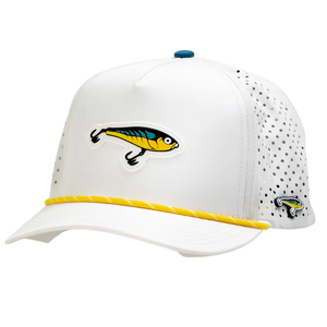 Pins & Aces Perforated Rope Fishing Lure Hat