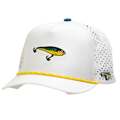 Pins & Aces Perforated Rope Fishing Lure Hat