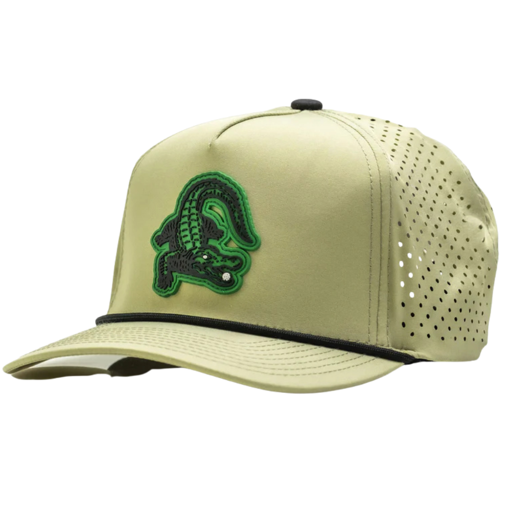 Pins & Aces Perforated Rope Gator Hat