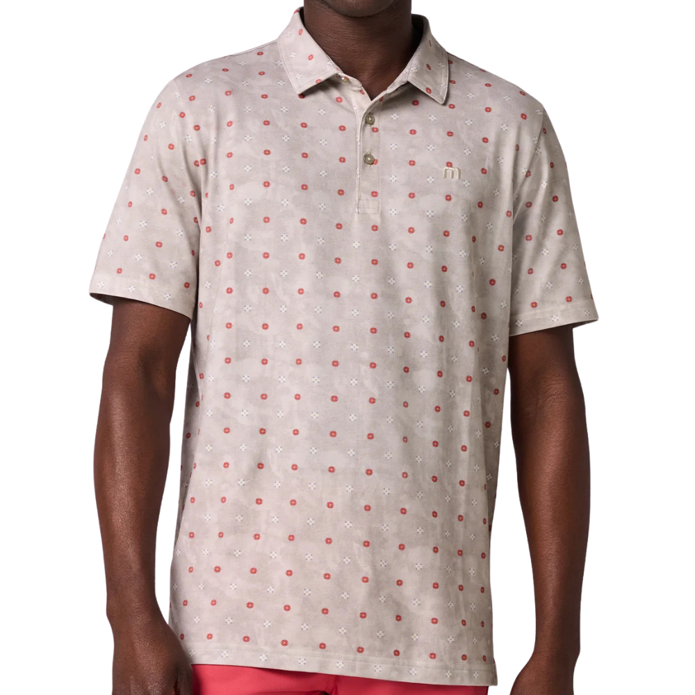 TravisMathew Featherweight Tee up Men's Polos