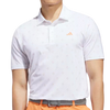 Adidas Ultimate365 Essence Print Men's Polo - White