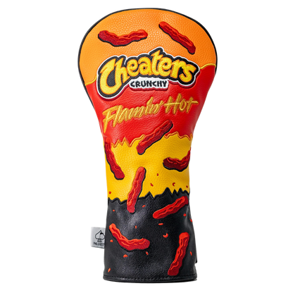 Pins & Aces Flamin' Hot Cheaters Headcovers Driver