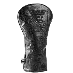 Pins & Aces Blackout King of Spades Headcovers Driver