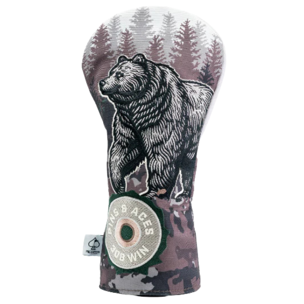 Pins & Aces Bear .308 Winchester Headcovers Driver