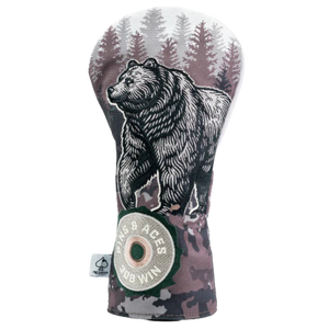 Pins & Aces Bear .308 Winchester Headcovers Driver