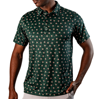 Pins & Aces Augusta Azalea Men's Polo