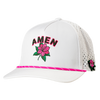 Pins & Aces Augusta Amen Men's Hat - White