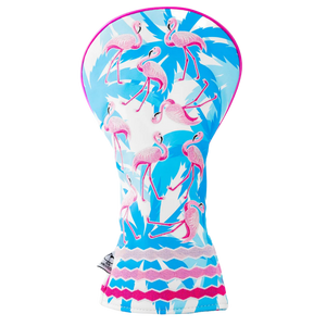 Pins and Aces Flamingo Flock Headcover