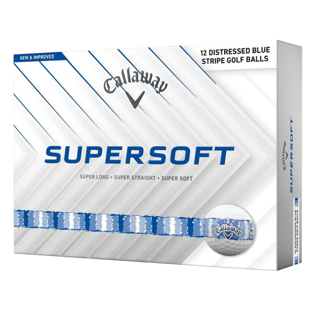 Callaway Golf Supersoft '26 Limited Edition Stripe Golf Ball