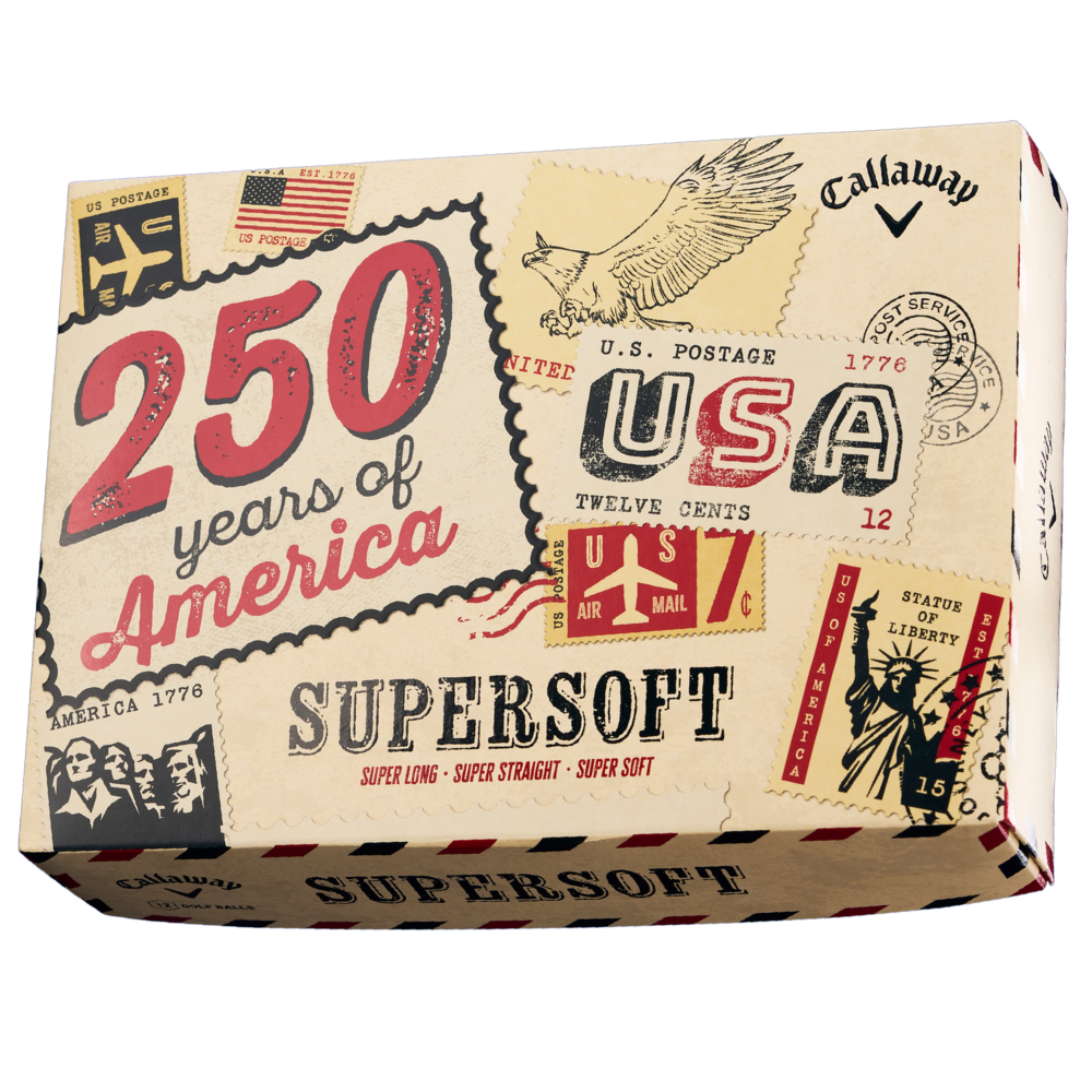 Callaway Golf Supersoft '26 Limited Edtion USA Golf Ball