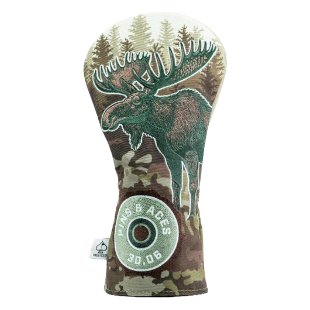 Pins and Aces OS Moose Headcover