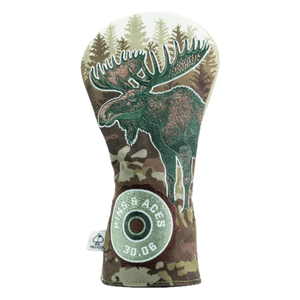 Pins and Aces OS Moose Headcover