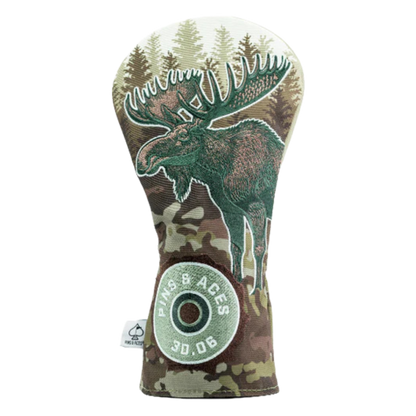 Pins and Aces OS Moose Headcover