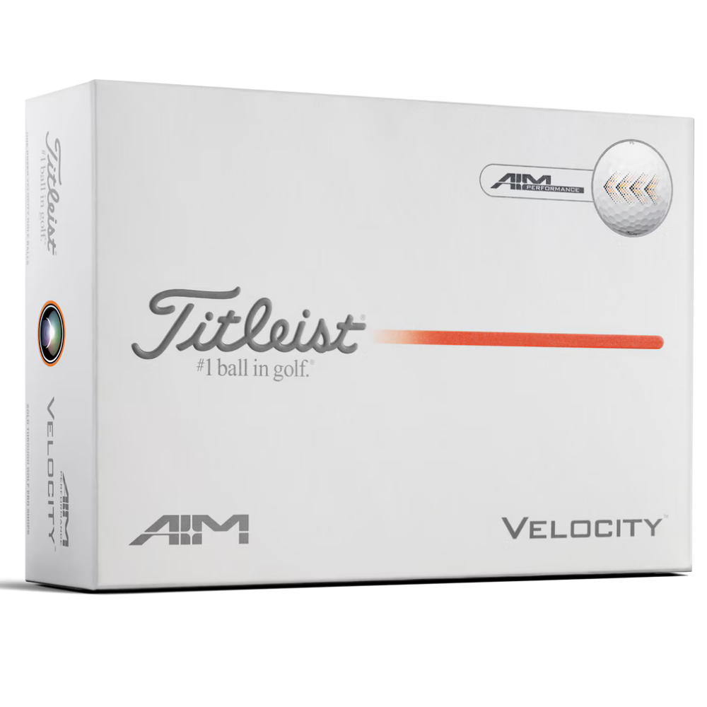 Titleist 2026 Velocity Alignment Integrated Golf Ball