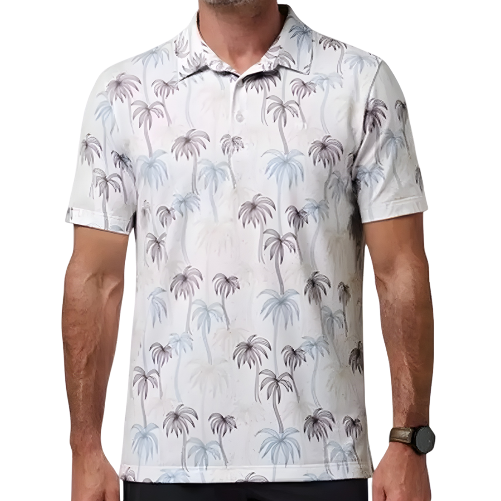 TravisMathew Featherweight Palms Men's Polos