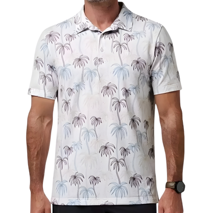 TravisMathew Featherweight Palms Men's Polos