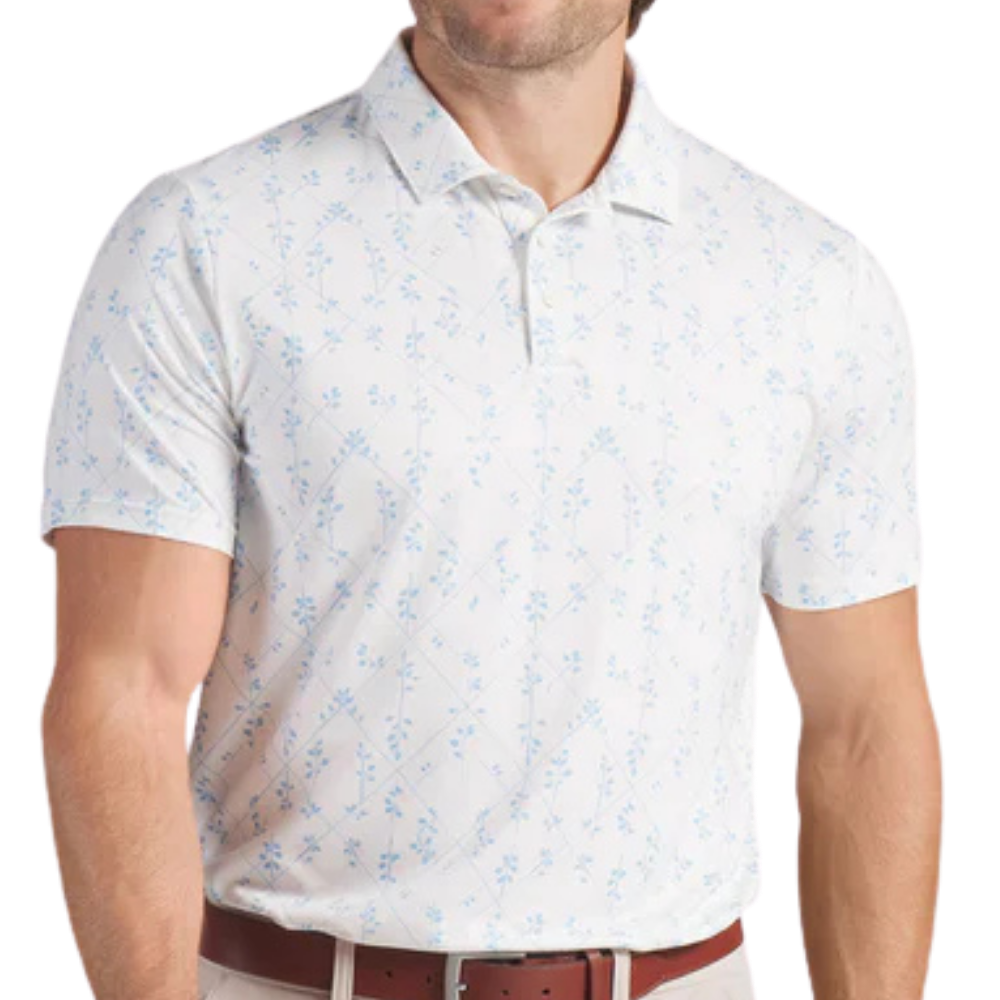 Puma Cloudspun Argyle Bloom Men's Polo