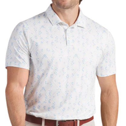 Puma Cloudspun Argyle Bloom Men's Polo