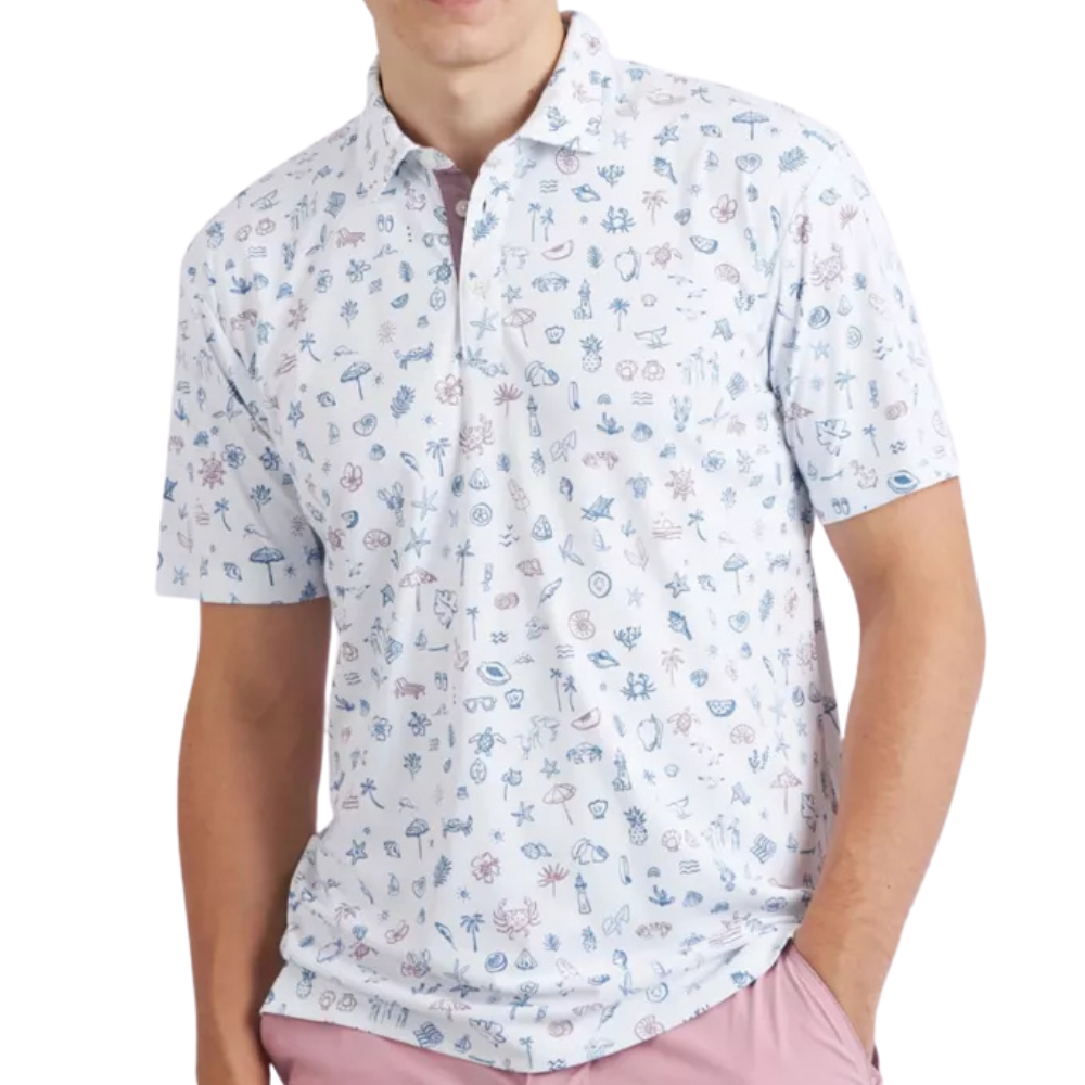 Swannies Crest Men's Polo