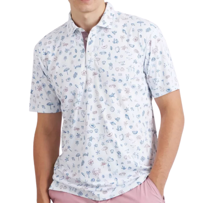 Swannies Crest Men's Polo