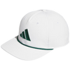Adidas Tour Five Panel Men's Hat - White/Collegiate Green
