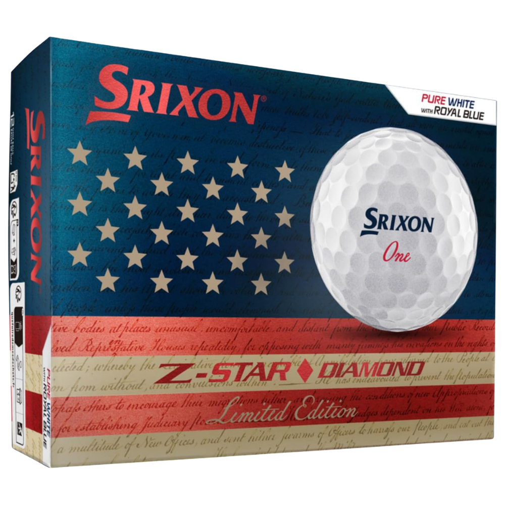 Srixon Star Diamond Limited Edition USA '26 Golf Ball (barcode)